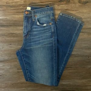 MADEWELL HIGH RISE SLIM BOYJEAN